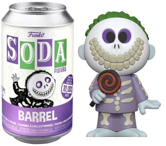 BARREL (LE 8,400) (COMMON/NOT SEALED) (NBC) FUNKO SODA FIGURE