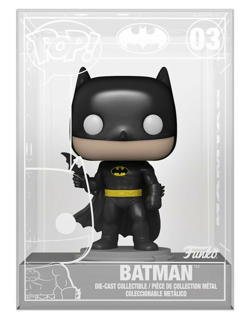 FUNKO POP! DC DIE-CAST: BATMAN #03 (FUNKO-SHOP EXCLUSIVE STICKER)