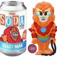 BEAST MAN (LE 1,600) (FLOCKED) (CHASE/NOT SEALED) (MOTU) FUNKO SODA FIGURE