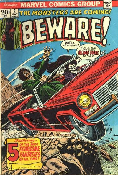 BEWARE ISSUE #2 VOL #3 (MAY 1973)