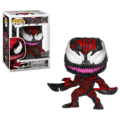 CARNAGE #372 (AXE HANDS) (F.Y.E. EXCLUSIVE STICKER) (VENOM) FUNKO POP