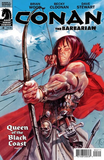 CONAN THE BARBARIAN ISSUE #2 VOL #3 (MARCH 2012) (MASSIMO CARNEVALE COVER)
