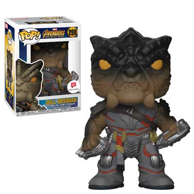 GULL OBSIDIAN #298 (AVENGERS INFINITY WAR) (WALGREENS EXCLUSIVE STICKER) FUNKO POP