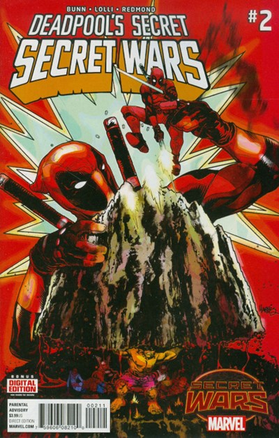 MARVEL COMICS DEADPOOL'S SECRET SECRET WARS ISSUE #2 (MINI SERIES) (AUG 2015)