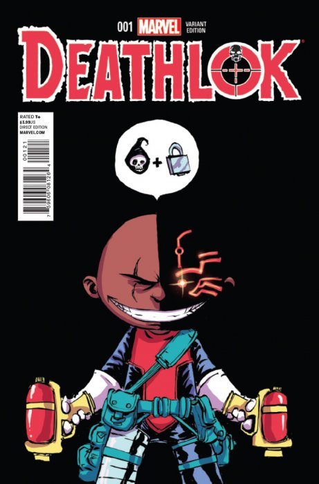 DEATHLOK ISSUE #1 VOL #5 (SKOTTIE YOUNG VARIANT COVER) (DECEMBER 2014) COMIC BOOK