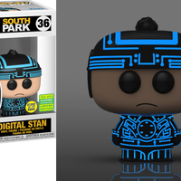 STAN #36 (DIGITAL) (GLOW) (SOUTH PARK) (2022 SUMMER CONVENTION STICKER) FUNKO POP