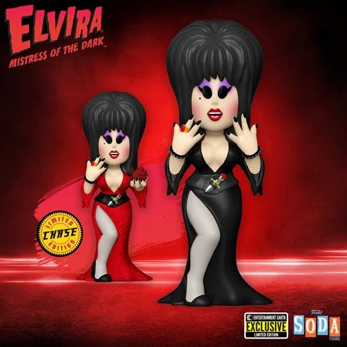ELVIRA (LE 20,000) (CHANCE OF CHASE) (SEALED) (ENTERTAINMENT EARTH EXCLUSIVE) (MISTRESS OF THE DARK) FUNKO SODA FIGURE