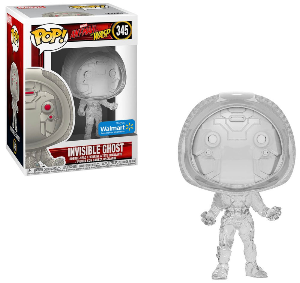 GHOST #345 (INVISIBLE) (WALMART EXCLUSIVE STICKER) (ANT-MAN AND THE WASP) FUNKO POP
