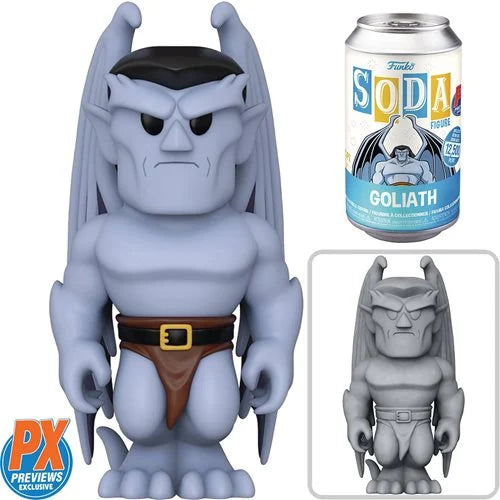 GOLIATH (LE 12,500) (CHANCE OF CHASE) (SEALED) (PREVIEWS EXCLUSIVE STICKER) (GARGOYLES) FUNKO SODA FIGURE