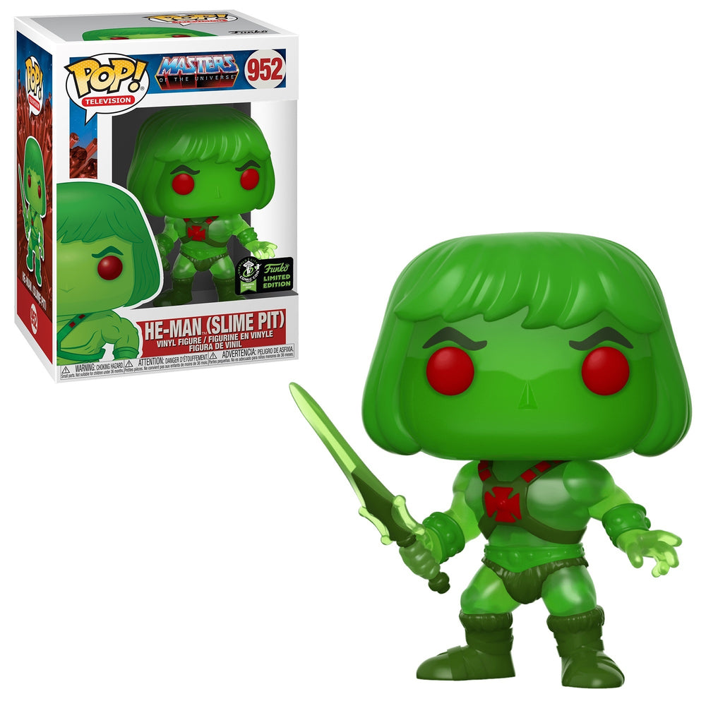 HE-MAN #952 (SLIME PIT) (2020 ECCC STICKER) (MASTERS OF THE UNIVERSE) FUNKO POP