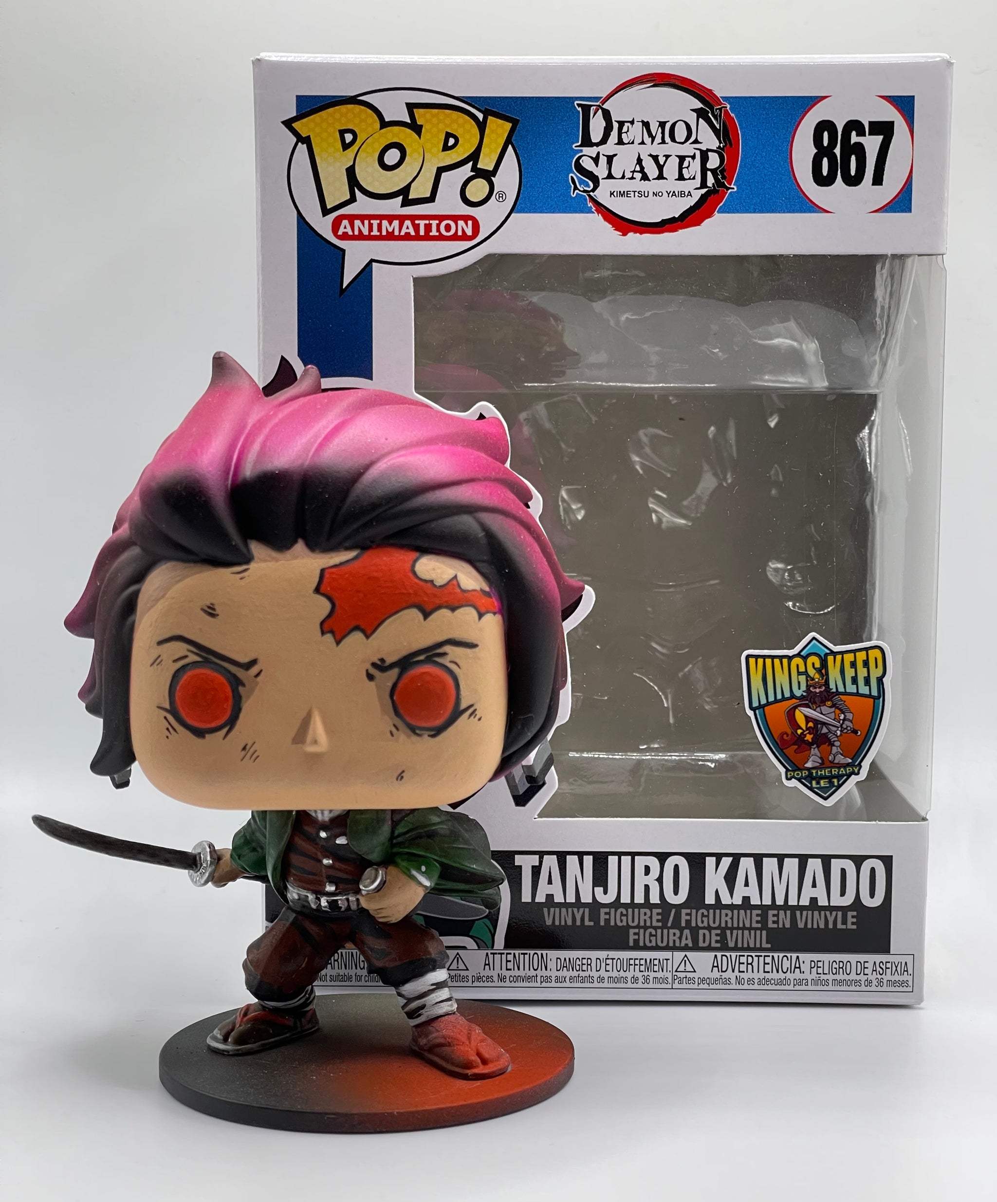 TANJIRO KAMADO #867 (BLACKLIGHT VARIANT) (LE 1) (DEMON