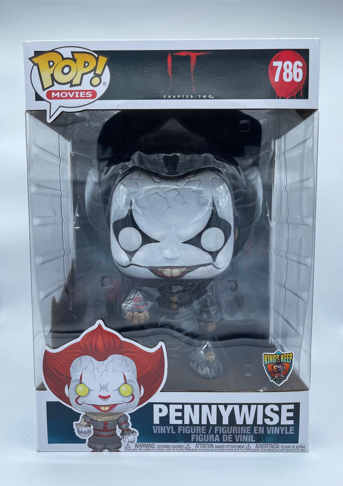 PENNYWISE AS THE CROW #786 (10 INCH) (LE 1) (THE KING'S KEEP