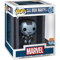IRON MAN #1037 (6 INCH) (HALL OF ARMOR) (MODEL 11 WAR MACHINE) (PREVIEWS EXCLUSIVE STICKER) FUNKO POP