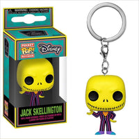 JACK SKELLINGTON (BLACKLIGHT) (NIGHTMARE BEFORE CHRISTMAS) FUNKO POCKET POP KEYCHAIN