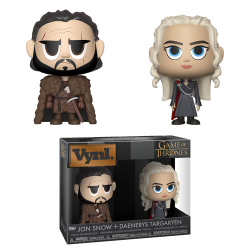 JON SNOW AND DAENERYS TARGARYEN (GAME OF THRONES) FUNKO VYNL