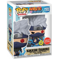 KAKASHI #1103 (RAIKIRI) (GLOW) (GAMESTOP EXCLUSIVE STICKER) (ACTION POSE) (LIGHTNING BLADE) (NARUTO SHIPPUDEN) FUNKO POP