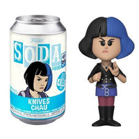 KNIVES CHAU (LE 4,000) (OPENED/NOT SEALED) (2020 WONDERCON STICKER) FUNKO SODA FIGURE