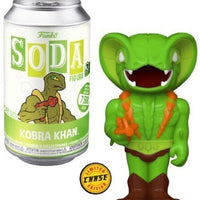 KOBRA KHAN (LE 1,250) (CHASE/NOT SEALED) (BATTLE MODE) (2021 SPRING CONVENTION STICKER) (MOTU) FUNKO SODA FIGURE