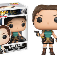 FUNKO POP! GAMES TOMB RAIDER: LARA CROFT #168 (📌CONDITION 8.5/9.0)