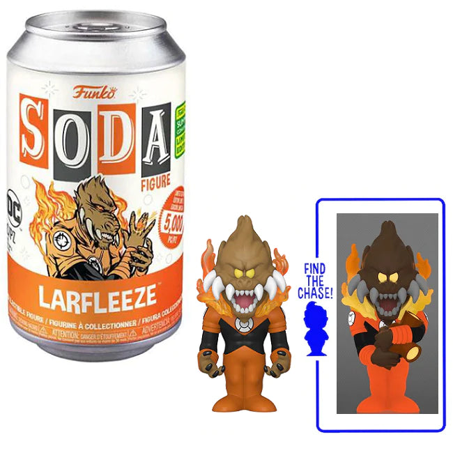 LARFLEEZE (LE 5,000) (SEALED) (CHANCE OF CHASE) (2022 SUMMER CONVENTION STICKER) FUNKO SODA FIGURE