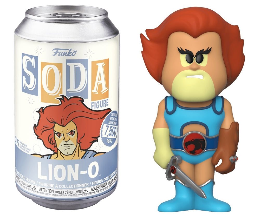 LION-O (LE 6,300) (COMMON/NOT SEALED) (THUNDERCATS) FUNKO SODA FIGURE