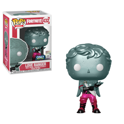 LOVE RANGER #432 (METALLIC) (BEST BUY EXCLUSIVE STICKER) (FORTNITE) FUNKO POP