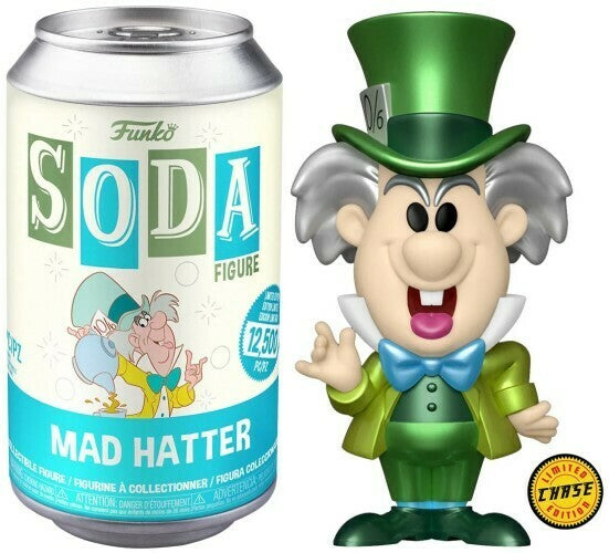 MAD HATTER (METALLIC) (LE 2,000) (CHASE/NOT SEALED) FUNKO SODA FIGURE