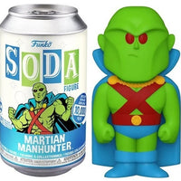 MARTIAN MANHUNTER (LE 8,400) (COMMON/NOT SEALED) (JUSTICE LEAGUE) FUNKO SODA FIGURE