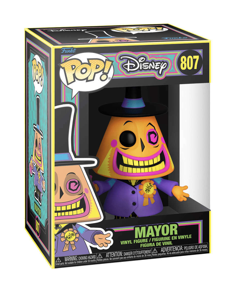 FUNKO POP! DISNEY NIGHTMARE BEFORE CHRISTMAS: BLACKLIGHT MAYOR #807