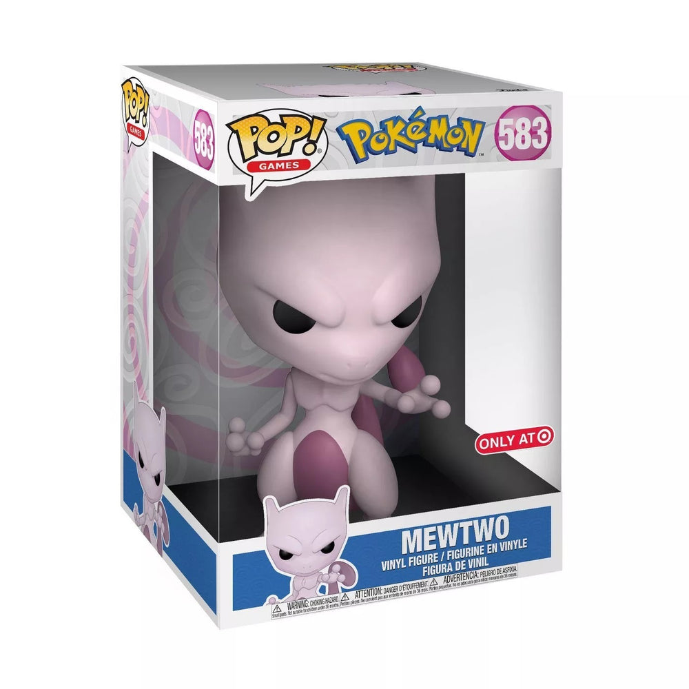 MEWTWO 583 10 INCH TARGET EXCLUSIVE STICKER POKEMON FUNKO POP THE KING S KEEP LLC