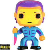 
              FUNKO POP! MOVIES HALLOWEEN: BLACKLIGHT MICHAEL MYERS #03 (ENTERTAINMENT EARTH EXCLUSIVE STICKER)
            
