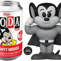 MIGHTY MOUSE (LE 1,250) (GLOWING/GRAYSCALE) (CHASE/NOT SEALED) FUNKO SODA FIGURE