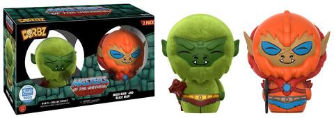 MOSS MAN AND BEAST MAN (2-PACK) (LE 3000) (FUNKO-SHOP STICKER) (MOTU) FUNKO DORBZ