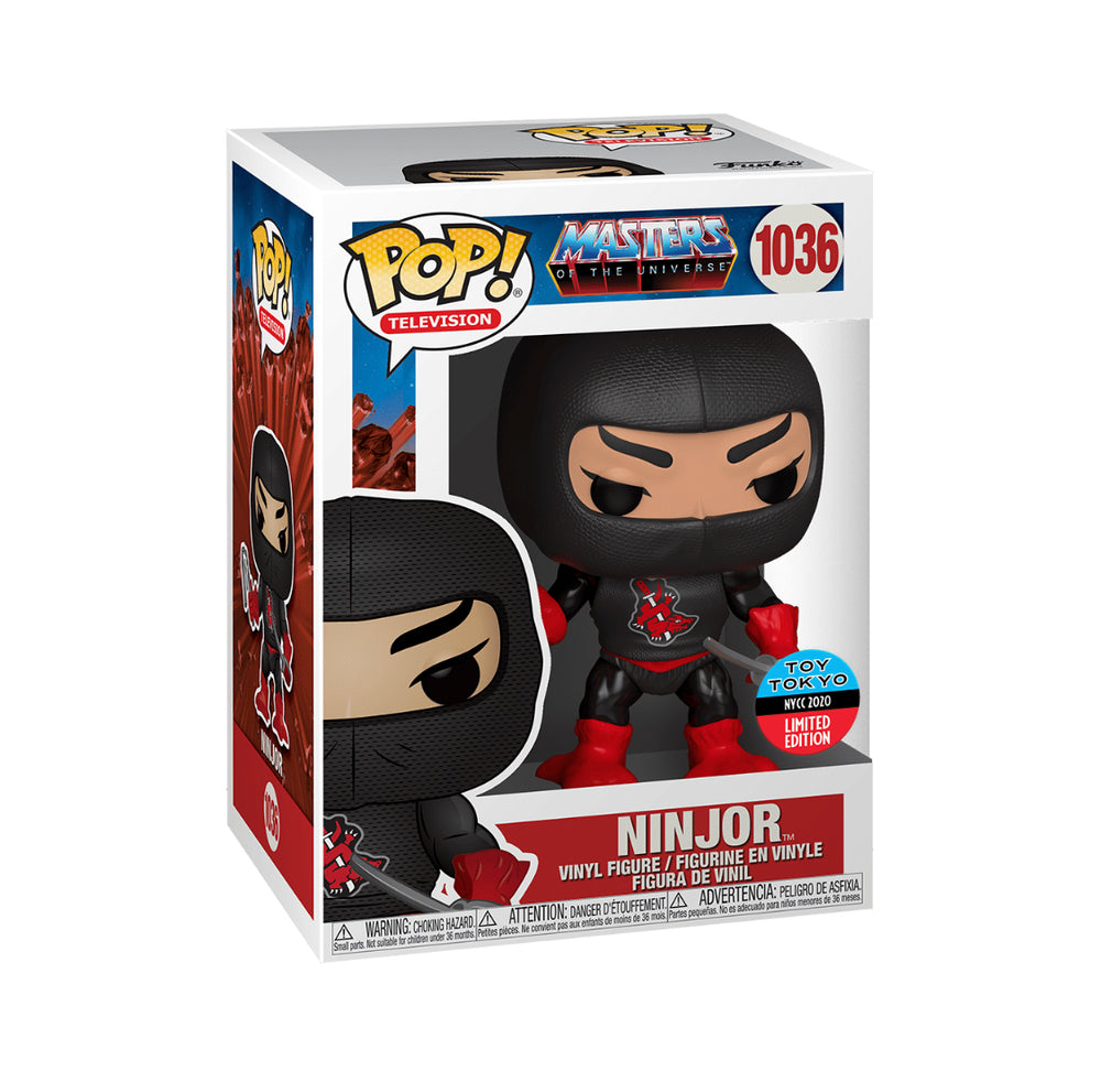 NINJOR #1036 (MOTU) (2020 TOY TOKYO NYCC EXCLUSIVE STICKER) FUNKO POP