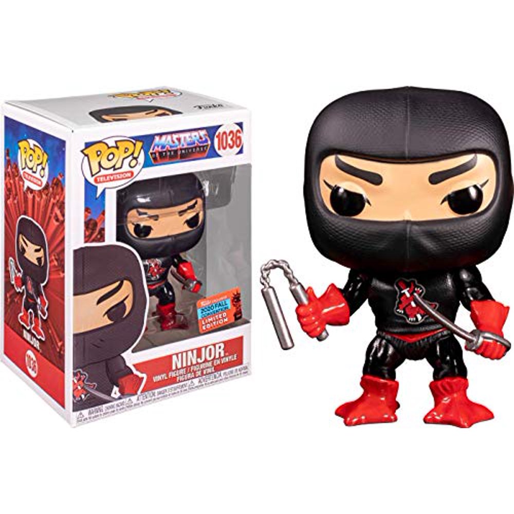 NINJOR #1036 (MOTU) (2020 FALL CONVENTION EXCLUSIVE STICKER) FUNKO POP