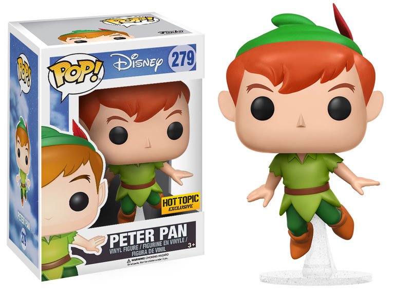 PETER PAN #279 (HOT TOPIC) (FLYING) FUNKO POP