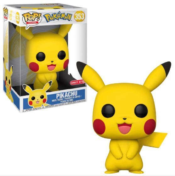 PIKACHU #353 (10 INCH) (TARGET EXCLUSIVE STICKER) FUNKO POP