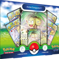 POKEMON GO - COLLECTION - ALOLAN EXEGGULOR V (SEALED/NEW) POKEMON TCG