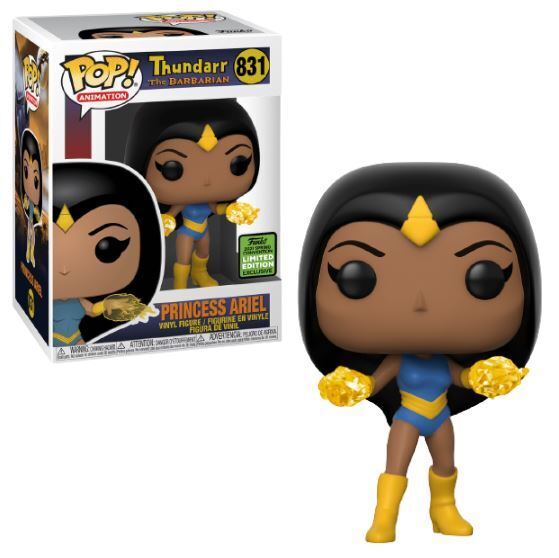 PRINCESS ARIEL #831 (2021 SPRING CONVENTION STICKER) (THUNDARR THE BARBARIAN) FUNKO POP