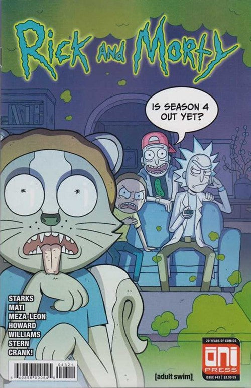 RICK AND MORTY #43 VOL #1 (SABRINA MATI VARIANT) (OCTOBER 2018)