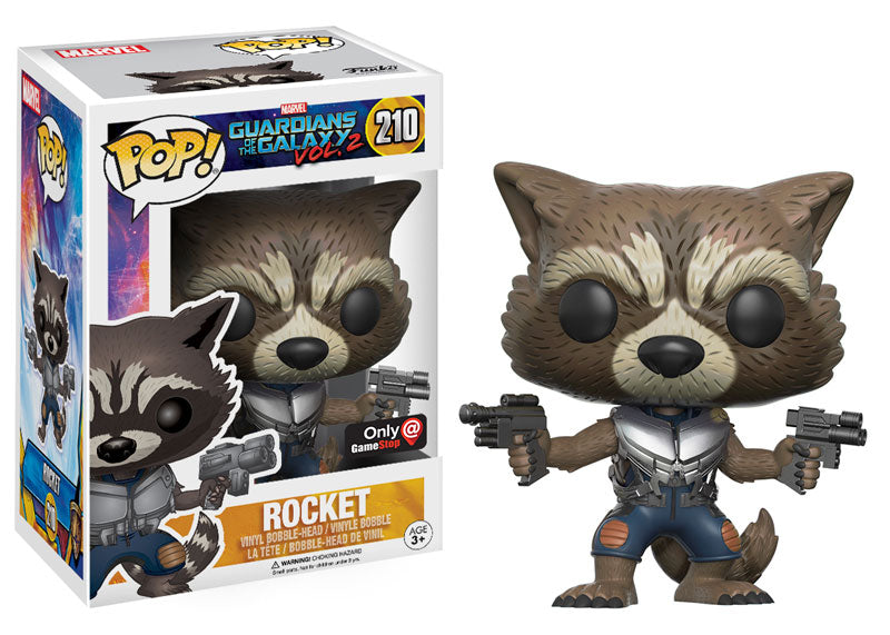 FUNKO POP! MARVEL GUARDIANS OF THE GALAXY VOL 2: ROCKET #210