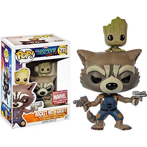 FUNKO POP! MARVEL GUARDIANS OF THE GALAXY VOL 2: ROCKET WITH GROOT