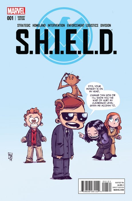 S.H.I.E.L.D. ISSUE #1 VOL #3 (SKOTTIE YOUNG VARIANT) (FEBRUARY 2015) COMIC BOOK
