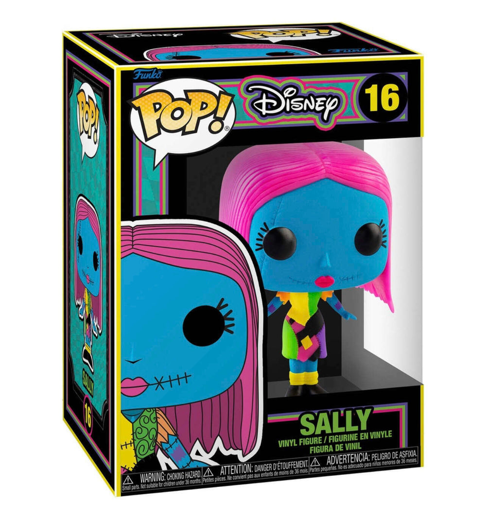 FUNKO POP! DISNEY NIGHTMARE BEFORE CHRISTMAS: BLACKLIGHT SALLY #16 (NBC)