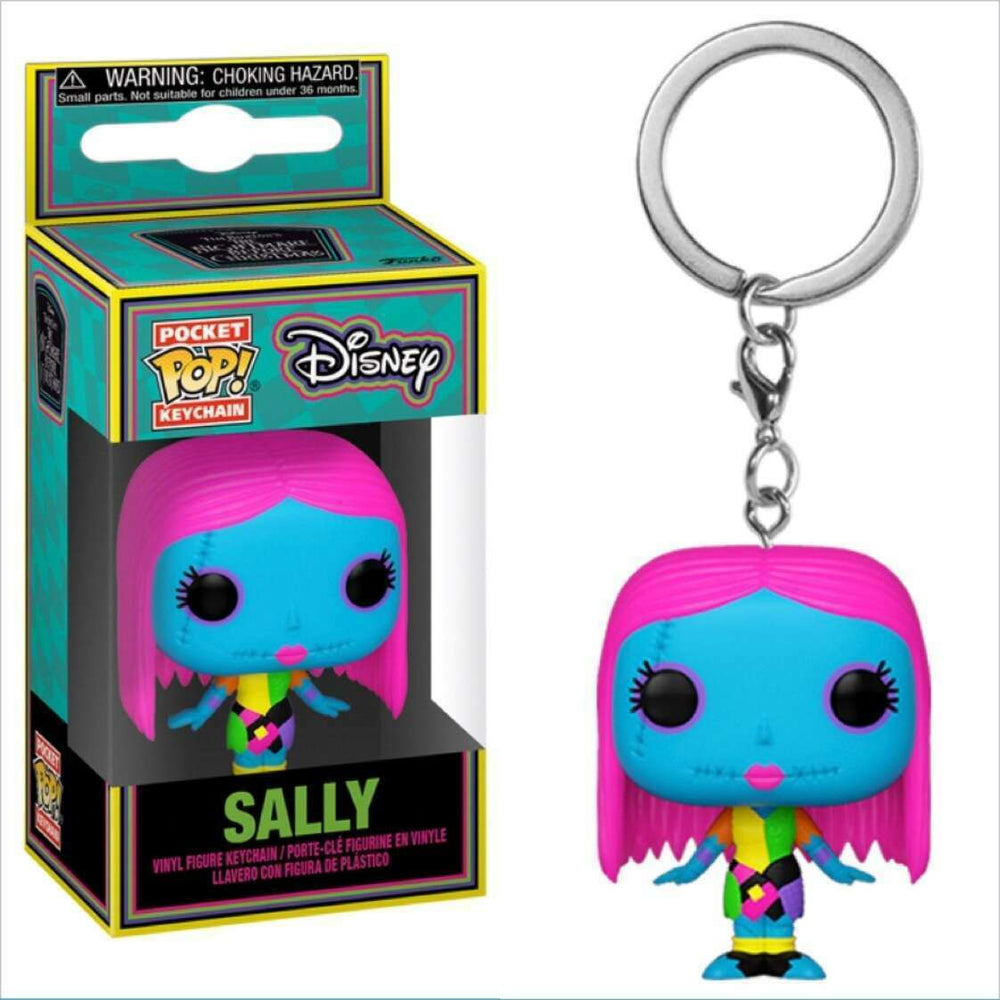 SALLY (BLACKLIGHT) (NIGHTMARE BEFORE CHRISTMAS) FUNKO POCKET POP KEYCHAIN
