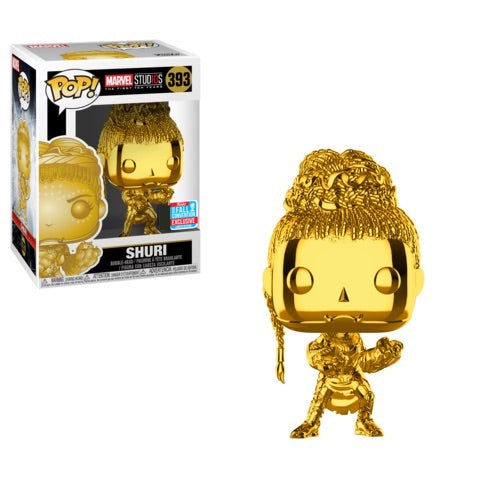 SHURI #393 (GOLD CHROME) (2018 FALL CONVENTION) FUNKO POP