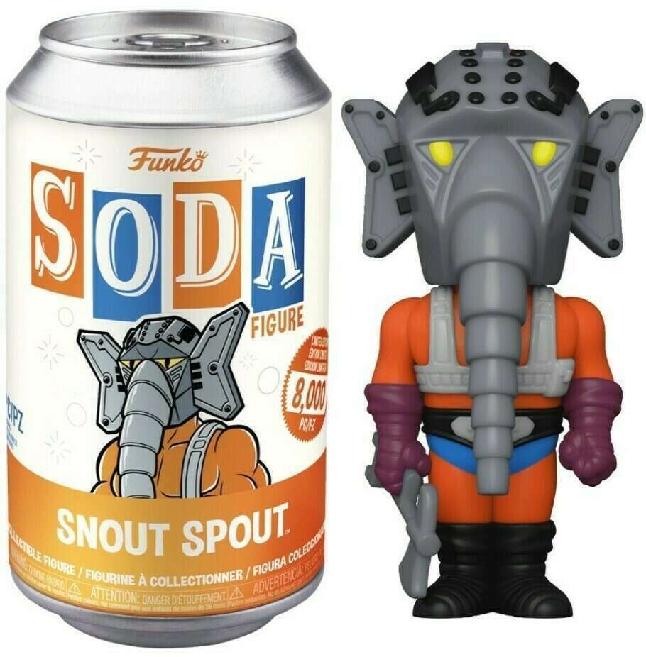 SNOUT SPOUT (LE 6,700) (COMMON/NOT SEALED) (MOTU) FUNKO SODA FIGURE
