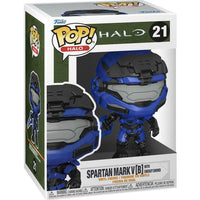 FUNKO POP! GAMES HALO: SPARTAN MARK V (B) W/ BLUE ENERGY SWORD #21
