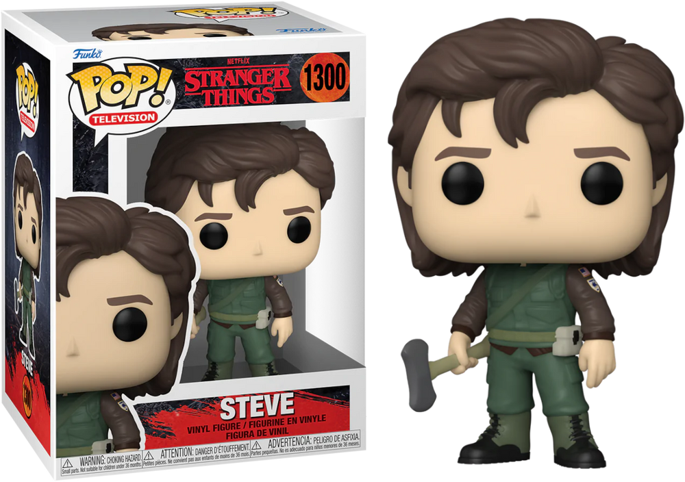 STEVE #1300 (AXE) (SEASON 4) (STRANGER THINGS) FUNKO POP