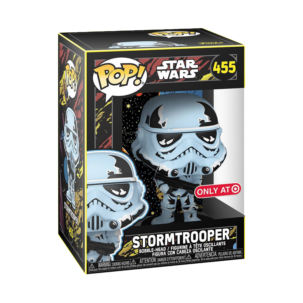 STORMTROOPER #455 (RETRO) (TARGET EXCLUSIVE STICKER) (STAR WARS) FUNKO POP